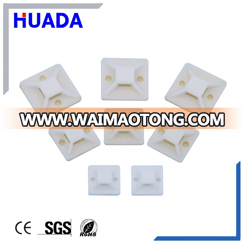 Hot selling nylon saddle type cable tie mounts