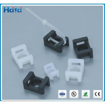 Manufacturer Nylon Material Saddle Type Tie Mounts